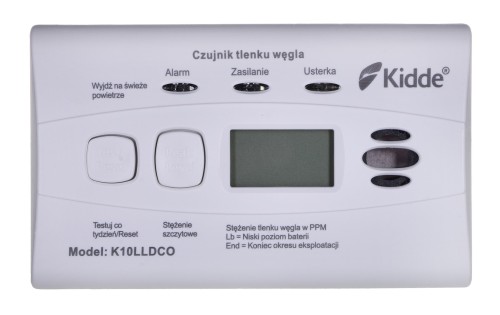 K10LLDCO KIDDE CZUJNIK TLENKU WĘGLA I CZADU - 2595609
