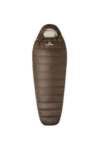 Śpiwór Snowbird Duck Down 400 L CNK2550WS014 ciemny brąz NATUREHIKE