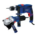 Zestaw narzędzi Wiertarka 900W+Szlifierka kątowa 125mm 950W - 2552820