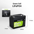 GREEN CELL AKUMULATOR LIFEPO4 CUBE 60AH 12V/12.8V 768WH LFPGC12V60AH - 2611298
