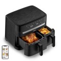 TEFAL Dual Easy Fry Essential Airfryer EY901N, 2700 W, 8.3 L, Juodas - 2626337