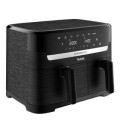 TEFAL Dual Easy Fry Essential Airfryer EY901N, 2700 W, 8.3 L, Juodas - 2626336