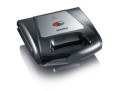 SEVERIN SANDWICH-TOSTER, 3 WYMIENNE NIEPRZYWIERAJĄCE PŁYTY DO KANAPEK, GRILLOWANIA I GOFRÓW, MOC 1000W SA2968 - 2636065
