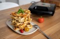 SEVERIN SANDWICH-TOSTER, 3 WYMIENNE NIEPRZYWIERAJĄCE PŁYTY DO KANAPEK, GRILLOWANIA I GOFRÓW, MOC 1000W SA2968 - 2636076