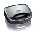 SEVERIN SANDWICH-TOSTER, STAL, PŁYTY Z POWŁOKĄ ANTYADHEZYJNĄ, ŁATWE CZYSZCZENIE, GUMOWE NÓŻKI, MOC 600W SA2969 - 2395154