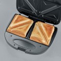 SEVERIN SANDWICH-TOSTER, STAL, PŁYTY Z POWŁOKĄ ANTYADHEZYJNĄ, ŁATWE CZYSZCZENIE, GUMOWE NÓŻKI, MOC 600W SA2969 - 1304062