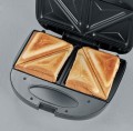 SEVERIN SANDWICH-TOSTER, STAL, PŁYTY Z POWŁOKĄ ANTYADHEZYJNĄ, ŁATWE CZYSZCZENIE, GUMOWE NÓŻKI, MOC 600W SA2969 - 1304064