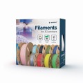 GEMBIRD FILAMENT PLA 1.75MM, 1KG, KOLOR SZARY - 2549251