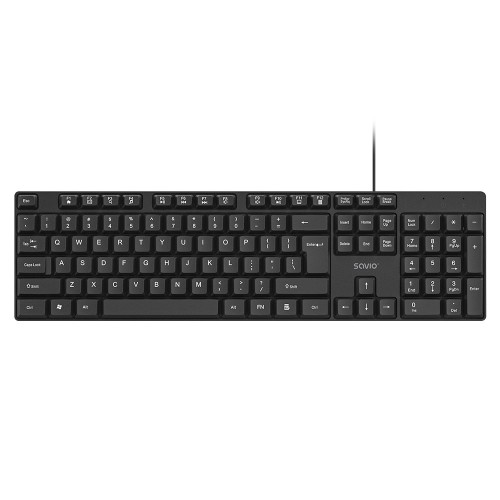 SAVIO KLAWIATURA PRZEWODOWA KB-01 - 2605803
