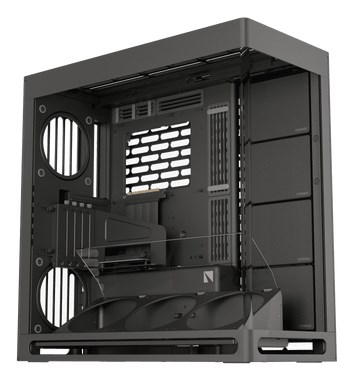 Obudowa PC HAVN HS 420 VGPU, Midi-Tower, E-ATX, Szkło hartowane, typu riser PCIe 5.0 - - 2447270