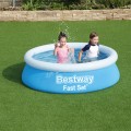 Bestway 57392 basen zewnętrzny naziemny Basen nadmuchiwany W kształcie okręgu 940 l Niebieski - 2632299