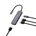 Hub USB Verbatim Multi Port Essentials USB-C PD, USB-A 3.0, USB-A 2.0, HDMI - 2631086