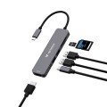 Hub USB Verbatim Multi Port Essentials USB-C PD, USB-A 3.0, USB-A 2.0, HDMI, SD/microSD - 2631095