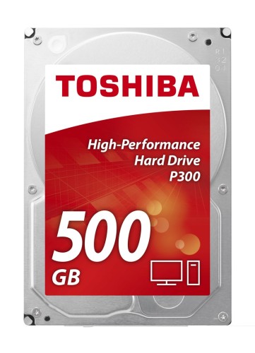Toshiba P300 500GB dysk twardy 7200 RPM 64 MB 3.5" Serial ATA III - 2628134