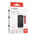 Verbatim Pocket SSD USB 3.2 Gen 2 2TB - 2628225