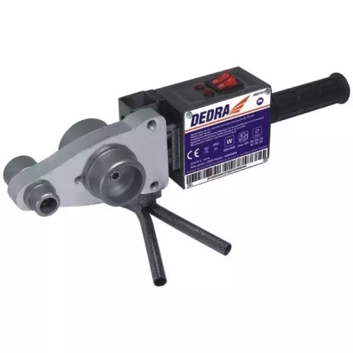 Dedra zgrzewarka do rur PCV 800W/1500W walizka/adaptory 20-63mm - 2552823