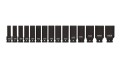 Nasadki udarowe YT. 15 części 1/2" długość 1055 10-32mm - 2630270