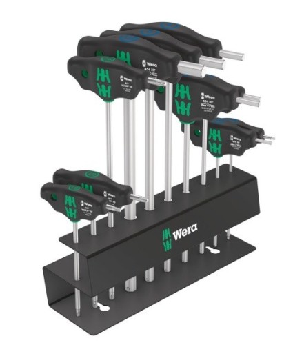 ZESTAW WKRĘTAKÓW T HEX I TORX BICYCLE SET 6, 10 CZĘŚĆ - 2636916