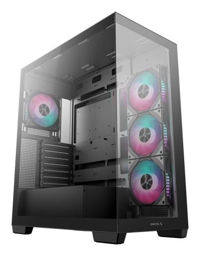 Obudowa DeepCool CG580 4F czarna (WYPRZEDAŻ) - 2630531