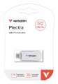 Pendrive Verbatim Plectra 512GB USB-C 3.0 White - 2630919
