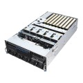 Platforma Asus Rack (4U) ESC8000A-E13P AMD EPYC 9005 (8xNVMe, 2xM.2, 2x10Gbe, IPMI, 3200W) - 2637431