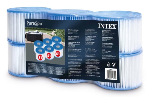 Intex 29011 akcesorium do wanny z hydromasażem / spa Kaseta z pompą filtrującą Biały - 2632074
