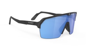Okulary Rudy Project SPINSHIELD AIR BLACK MATTE - Multilaser Blue