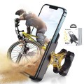 Wozinsky metalowy uchwyt na telefon do roweru, hulajnogi czarny (WBHBK3) - 2632743