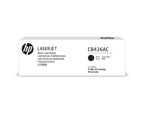 HP LaserJet CB436A Black Print Cartridge Contract Oryginalny Czarny 1 szt. - 2637738