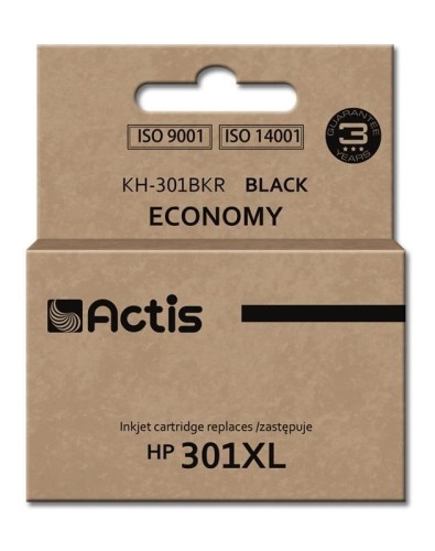 Actis KH-301BKR Tusz (zamiennik HP 301XL CH563EE; Standard; 20 ml; czarny) (WYPRZEDAŻ) - 2637790