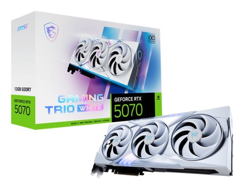 Karta graficzna MSI RTX 5070 12G GAMING TRIO OC WHITE - 2635526