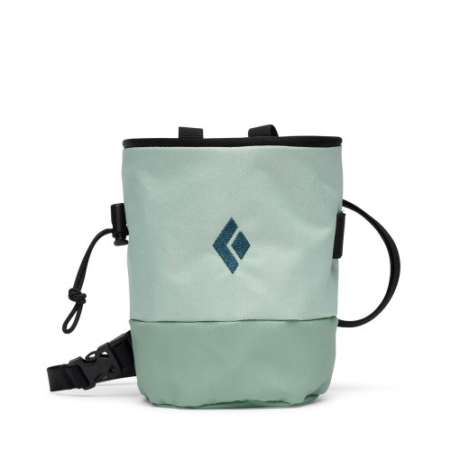 Black Diamond Mojo Zip Chalk Bag torba na kredę do wspinaczki Zielony - 2637877