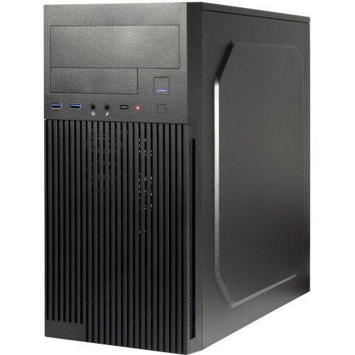 Inter-Tech IT-6521 Straight Micro Tower Czarny - 2637889