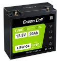 GREEN CELL AKUMULATOR LIFEPO4 CUBE 20AH 12V/12.8V 256WH LFPGC12V20AH - 2611173