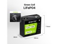 GREEN CELL AKUMULATOR LIFEPO4 CUBE 20AH 12V/12.8V 256WH LFPGC12V20AH - 2611175