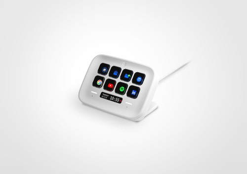 Kontroler zewnętrzny Elgato Stream Deck Neo, biały, 8 konfigurowalnych klawiszy - 2210465