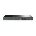 TP-Link Omada SG2218 łącza sieciowe Zarządzany L2/L2+ Gigabit Ethernet (10/100/1000) 1U Czarny - 2638268