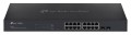 TP-Link Omada SG2218 łącza sieciowe Zarządzany L2/L2+ Gigabit Ethernet (10/100/1000) 1U Czarny - 2260197