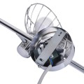 Listwa reflektorowa podwójna sufitowa ścienna chrom Activejet GIZEL kinkiet E14 do salonu - 2608668