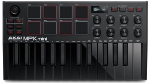 AKAI MPK MINI 3 BLACK - Mini klawiatura sterująca