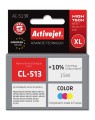 Activejet AC-513R Tusz (zamiennik Canon CL-513; Premium; 15 ml; kolor) (WYPRZEDAŻ) - 2634429