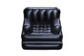 Bestway 75114 / 23 nadmuchiwane krzesło do salonu Czarny - 2632182