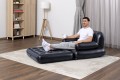 Bestway 75114 / 23 nadmuchiwane krzesło do salonu Czarny - 2632201
