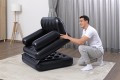 Bestway 75114 / 23 nadmuchiwane krzesło do salonu Czarny - 2632190