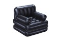 Bestway 75114 / 23 nadmuchiwane krzesło do salonu Czarny - 2632181