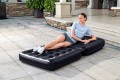 Bestway 75114 / 23 nadmuchiwane krzesło do salonu Czarny - 2632191