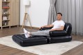 Bestway 75114 / 23 nadmuchiwane krzesło do salonu Czarny - 2632177