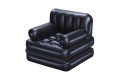 Bestway 75114 / 23 nadmuchiwane krzesło do salonu Czarny - 2632180