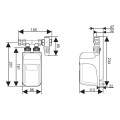 Ogrzewacz wody DAFI 3,7 kW bez baterii (230V) - 2626254