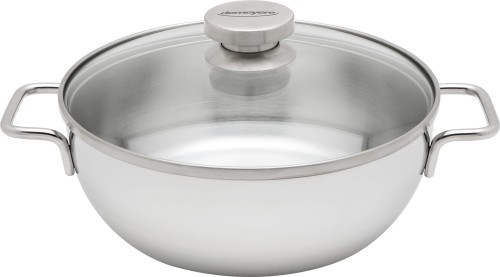 Patelnia głęboka z 2 uchwytami i pokrywką DEMEYERE Apollo 7 40850-767-0 - 28 cm - 2639871